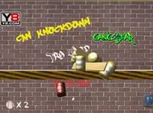 Knock the Can Arcade Game