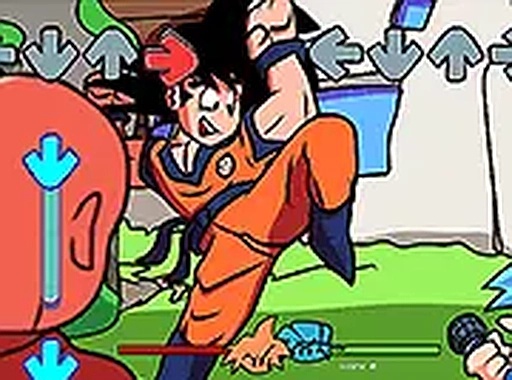 FNF Vs Goku Online Rhythm Game Arcade Game
