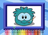 Baby Penguin Coloring Online Game