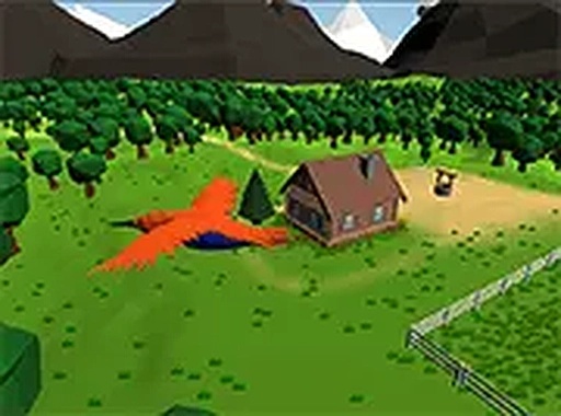 Bird Simulator 3D Flying Game Online - Flight Sim