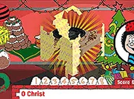 Be a Wrap Star Christmas Music Online Arcade Game