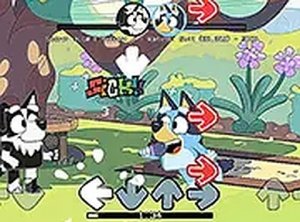 FNF: Bluey Can Can Online Music Game