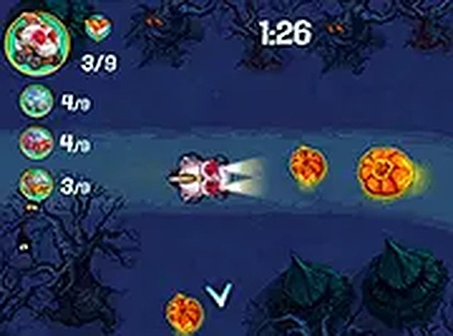 Monstober Haunted Hunt Car Racing Game Online Arcade Game