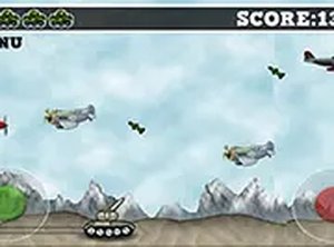 Mega Mania Sky Defense Action