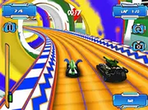 Burning Wheels Backyard Racing Arcade Game