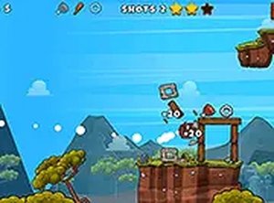 Caveman Island Puzzle Game Online
