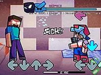 FNF VS Herobrine: Blocky Myths Rhythm Game Online