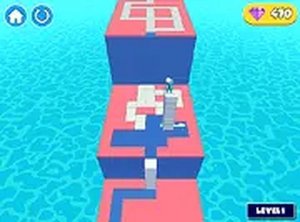 Squid Stacky Maze Puzzle Online Game