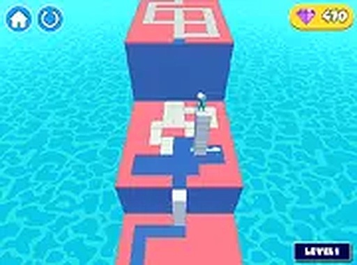 Squid Stacky Maze Puzzle Online Game - Adventure Puzzle Game