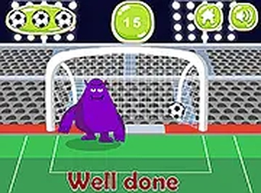 Grimace Penalty Soccer Game Online Arcade Game