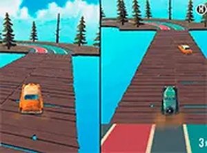 2 Player Crazy Racer Online Game