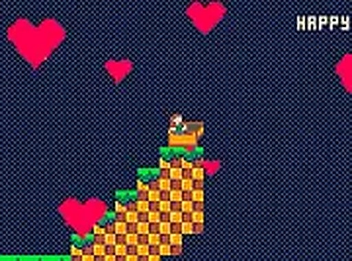 Valentine Retro Platformer Online Arcade Game