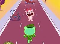 Happy Tree Friends - Aggravated Asphalt Online Running Game