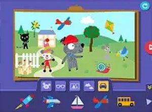 Arty Mouse & Friends: Sticker Book Online Game for Kids