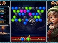 Christmas Buster Bubble Shooter Online Game