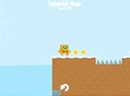 Adventure Joystick Winter Running Game Online Arcade Game