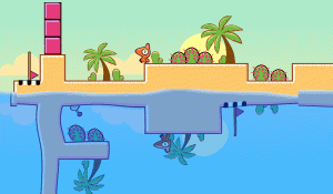 Reflection Path Puzzle